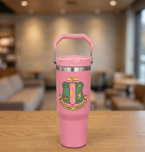 Alpha Kappa Alpha Insulated Crest Tumbler
