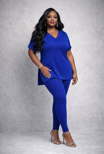 “Let’s Go” Set Royal Blue