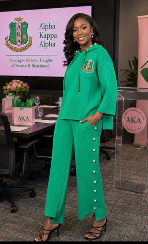 Green Ivy Hoodie set