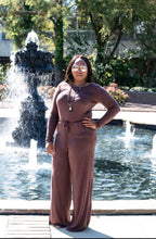 Stay Ready Chocolate jumpsuit