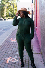 Just Chill Jumpsuit Olive