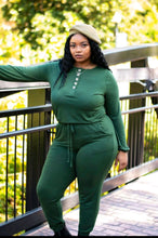 Just Chill Jumpsuit Olive