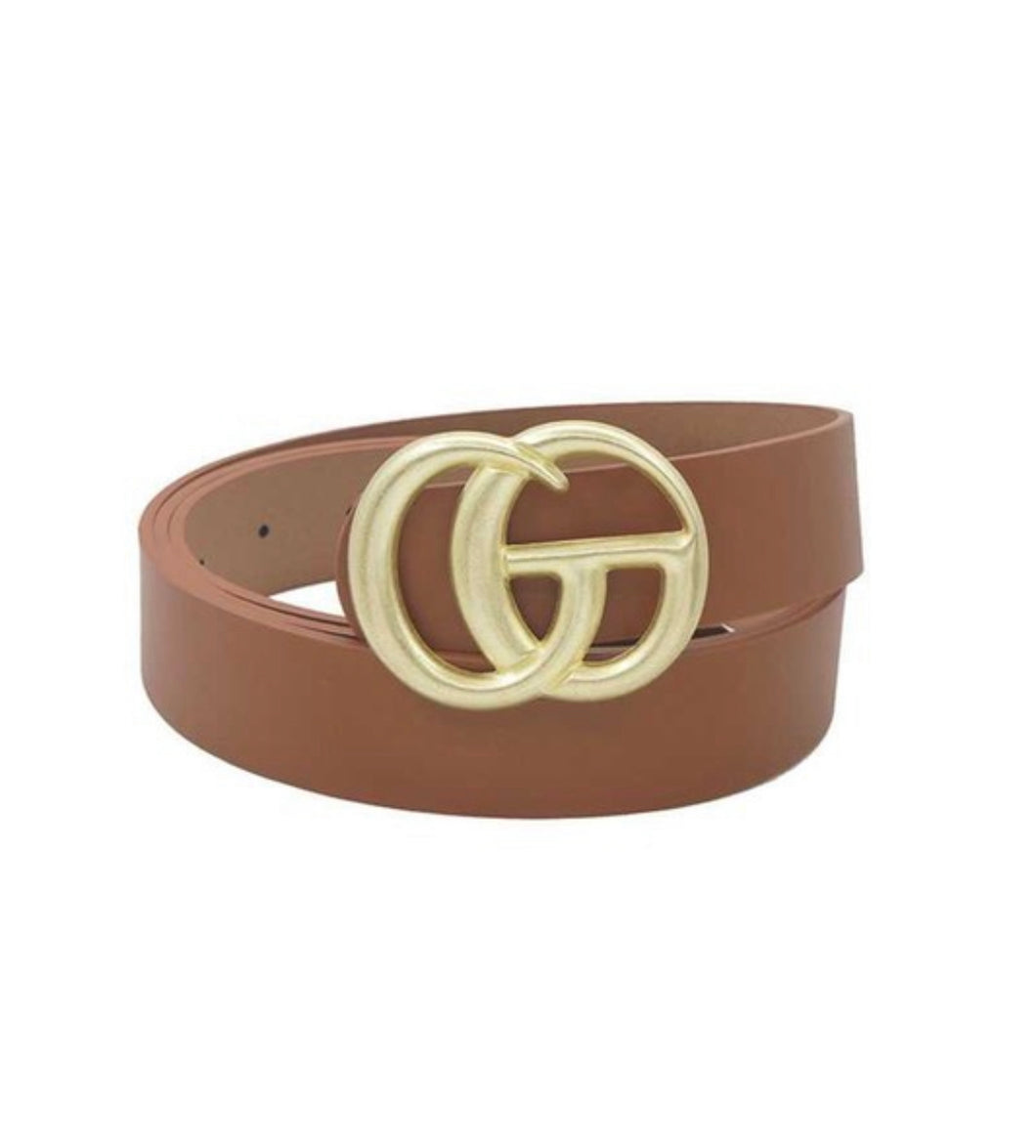 Inspired Plus size Belt (Brown)
